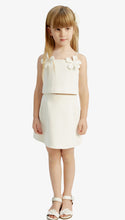 Load image into Gallery viewer, Girls: Clio Flower 2pc Set White