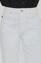 Load image into Gallery viewer, Cindy High Waisted White Denim Jeans
