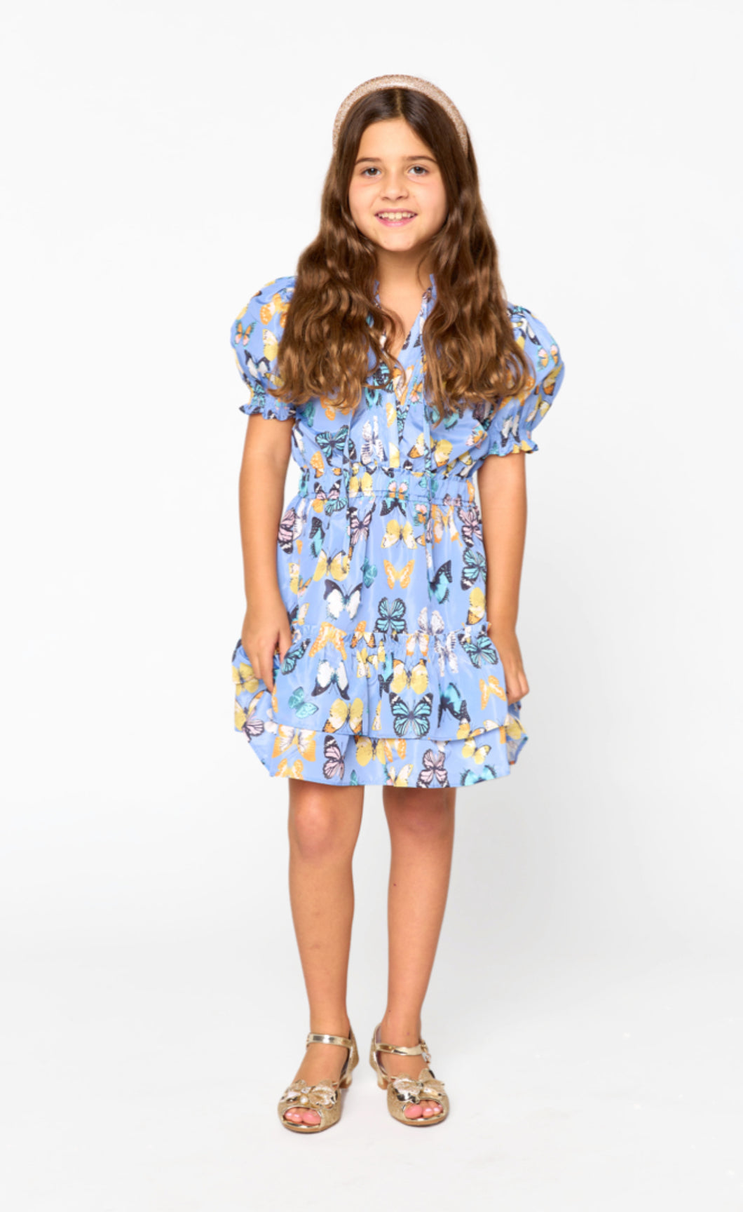 Buddy Love Girls: Clementine Painted Lady Dress