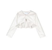 Load image into Gallery viewer, Girls: Pearl Leather Crop Jacket
