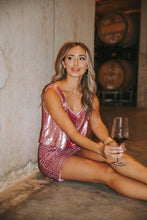 Load image into Gallery viewer, Buddy Love: Pink Sugar Sequin Skirt Set