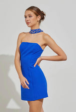 Load image into Gallery viewer, Alice in Paris Blue Dress
