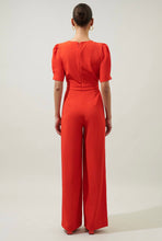 Load image into Gallery viewer, Reba Red Jumpsuit
