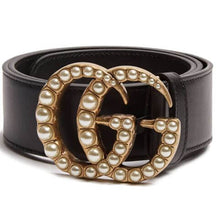Load image into Gallery viewer, ICON: Pearl Initial G Belt SPECIAL ORDER  ONLY
