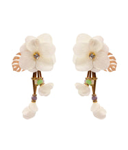 Load image into Gallery viewer, HandCrafted Flower Petal Earrings
