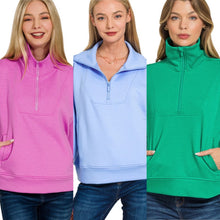 Load image into Gallery viewer, Apres Ski Bright Scuba Pullover
