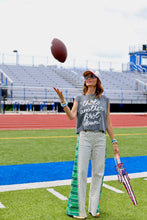 Load image into Gallery viewer, Football is Fancy Denim Wide Leg - September

