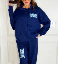Load image into Gallery viewer, Preorder- Follow Jesus Hoodie Set
