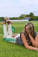 Load image into Gallery viewer, Football is Fancy Denim Wide Leg - September
