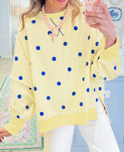 Load image into Gallery viewer, Pattern Play Dots Sweatshirt
