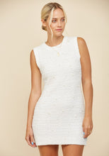 Load image into Gallery viewer, Blissful Tweed and Pearl Dress

