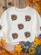 Load image into Gallery viewer, Preorder Sequin Turkey Sweatshirt
