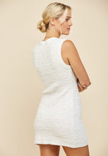 Load image into Gallery viewer, Blissful Tweed and Pearl Dress
