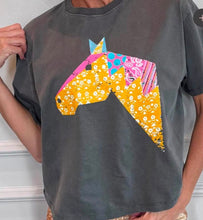 Load image into Gallery viewer, Horsing Around Boho  Tshirt
