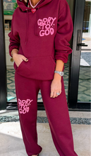 Load image into Gallery viewer, Preorder- Glory to God Hoodie Set
