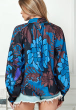 Load image into Gallery viewer, Hints of Fall Floral Luxe Top
