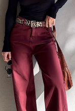 Load image into Gallery viewer, Straight Leg Denim Jeans
