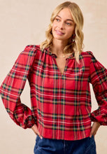 Load image into Gallery viewer, Preorder- Christmas Merry for Plaid Top
