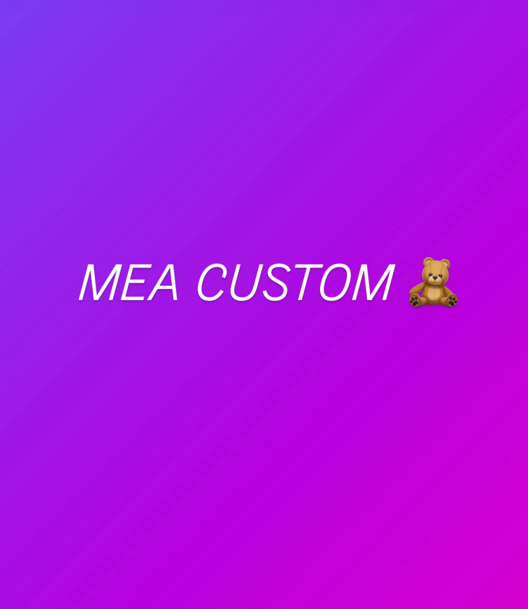 Custom MEA Beauty Queen Bear SweatShirt