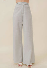 Load image into Gallery viewer, Silver Wide Leg Pants
