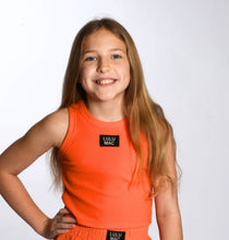 Load image into Gallery viewer, LULU MAC TWEEN- 2pc Orange Game Day Set
