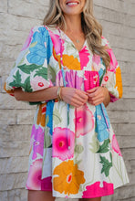 Load image into Gallery viewer, Bohemian Floral Dress
