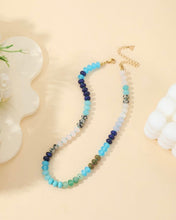 Load image into Gallery viewer, Agate Stone Beaded Necklace
