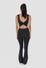 Load image into Gallery viewer, Lulu Cut Out Black Sport Jumpsuit
