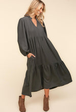 Load image into Gallery viewer, For The Love of Fall  Midi/Maxi Dress
