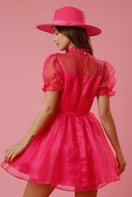 Load image into Gallery viewer, Pop of Pink Pearl Dress
