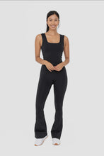 Load image into Gallery viewer, Lulu Cut Out Black Sport Jumpsuit
