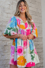 Load image into Gallery viewer, Bohemian Floral Dress
