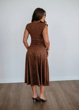 Load image into Gallery viewer, PreOrder: Boho Harvest Suede Midi Dress
