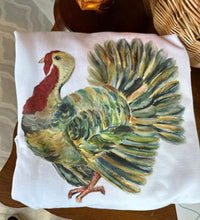 Load image into Gallery viewer, Watercolor Turkey Shirt Preorder
