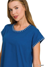Load image into Gallery viewer, Sweet Liberty Contrast Top
