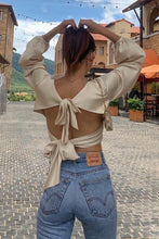 Load image into Gallery viewer, Siena Satin Tie Top
